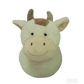 Mars & More Wandkop Koe off white M