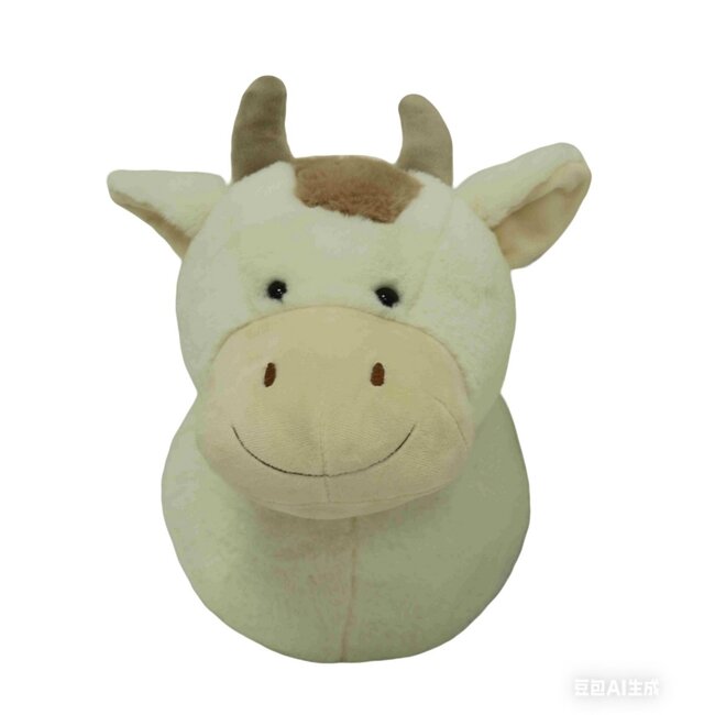 Mars & More Wandkop Koe off white M