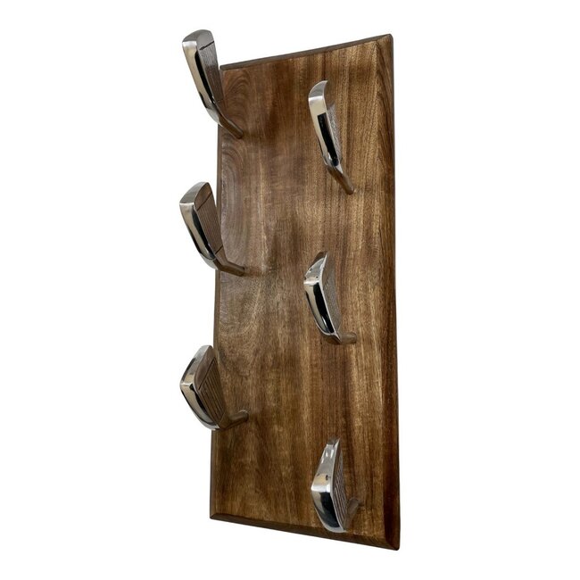 Mars & More Kapstok met 5 haken golfclubs 50cm