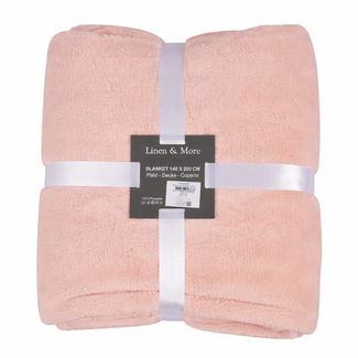 Linen & More Plaid Marmaris Beige 140x200cm