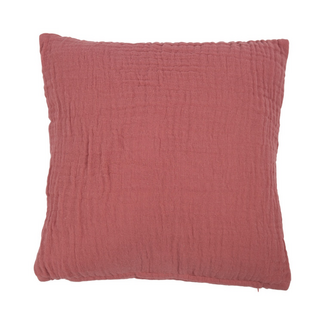 Linen & More Nova Kussen Mousseline mauve 45x45cm