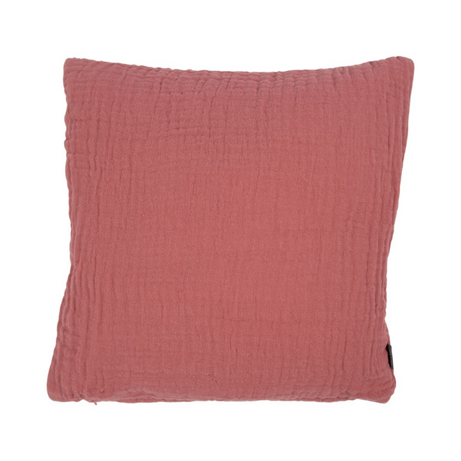 Linen & More Nova Kussen Mousseline mauve 45x45cm