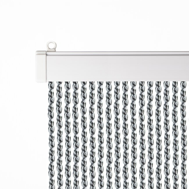 2Lif Alcampo Vliegengordijn zwart 90x230cm