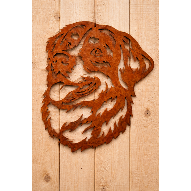 Siermetaal Wanddecoratie tuindecoratie metaal Berner Sennen 37cm