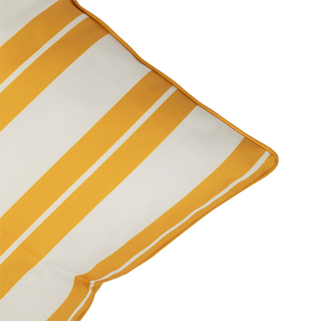 2Lif St. Raphael Stripe kussen geel 47x47cm