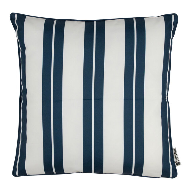 2Lif St. Raphael Stripe kussen blauw 47x47cm