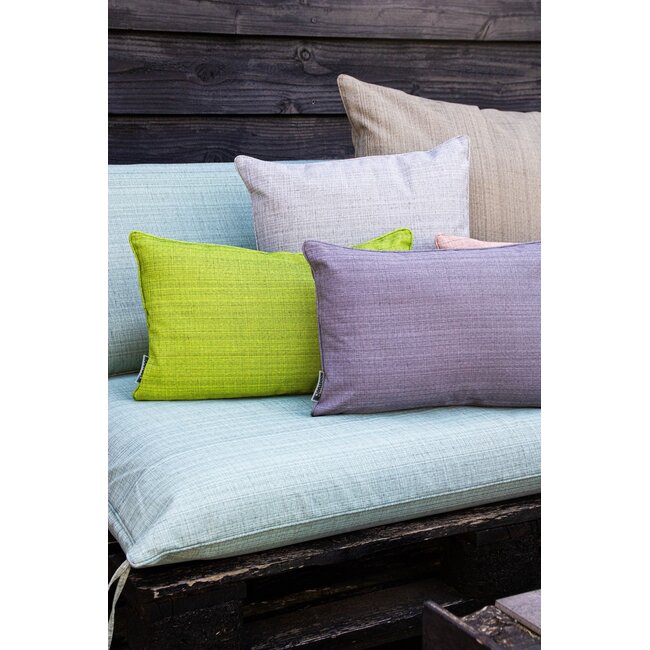 2Lif Lennon outdoor kussen lichtgrijs 47 x 47 cm