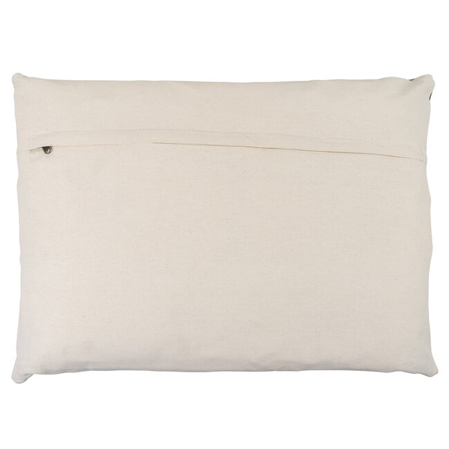 Mars & More groot kussen dekensteek koe grijs 45x60cm