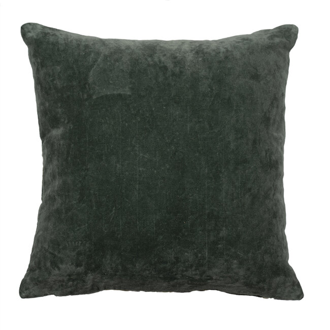 Mars & More kussen fluweel charming blauwstaart 45x45cm