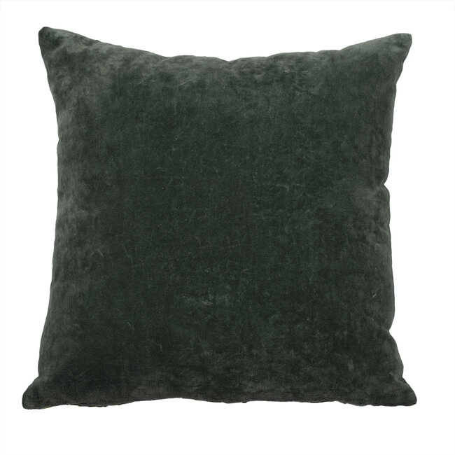 Mars & More kussen fluweel charming kuifvogel 45x45cm