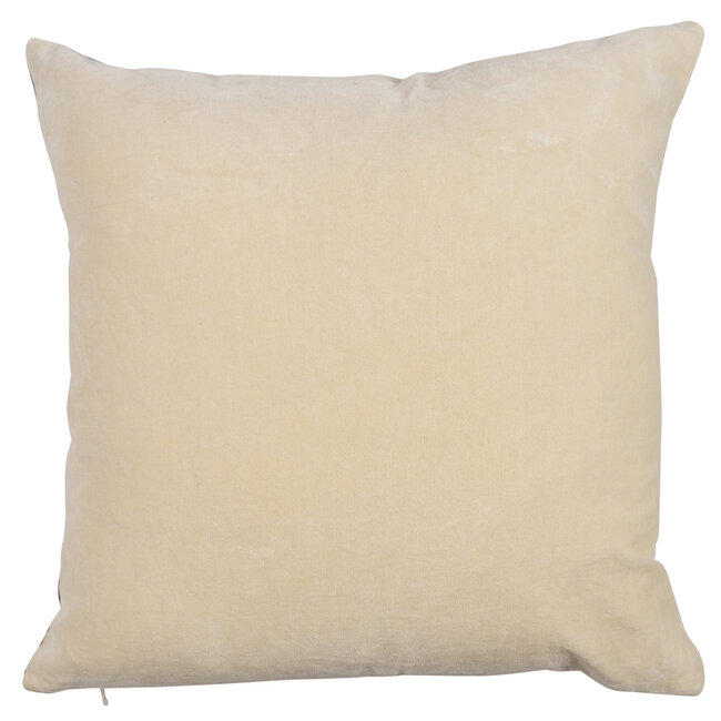 Mars & More kussen fluweel dessin met paard 45x45cm