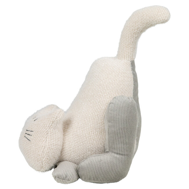 Mars & More deurstopper kat staart roze 18x15x17 cm