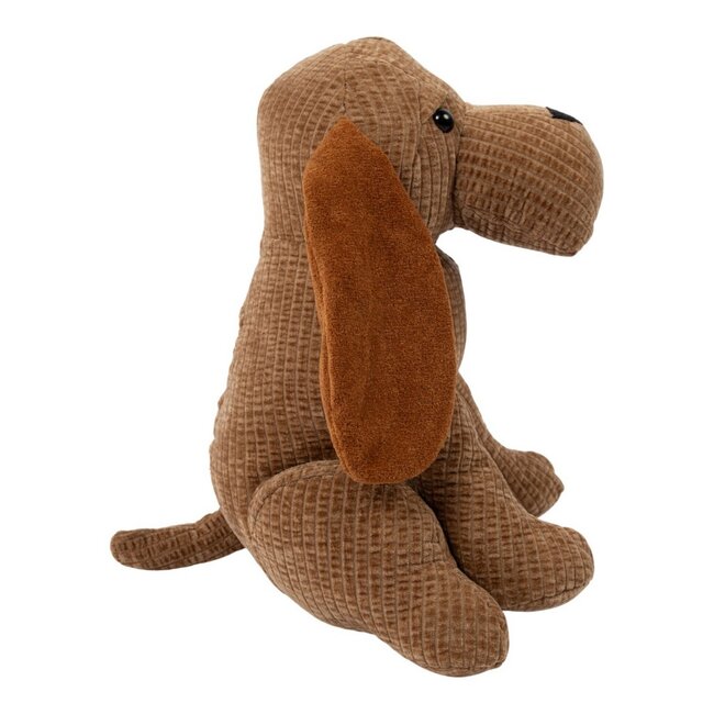 Mars & More Door Stopper dog quilted brown