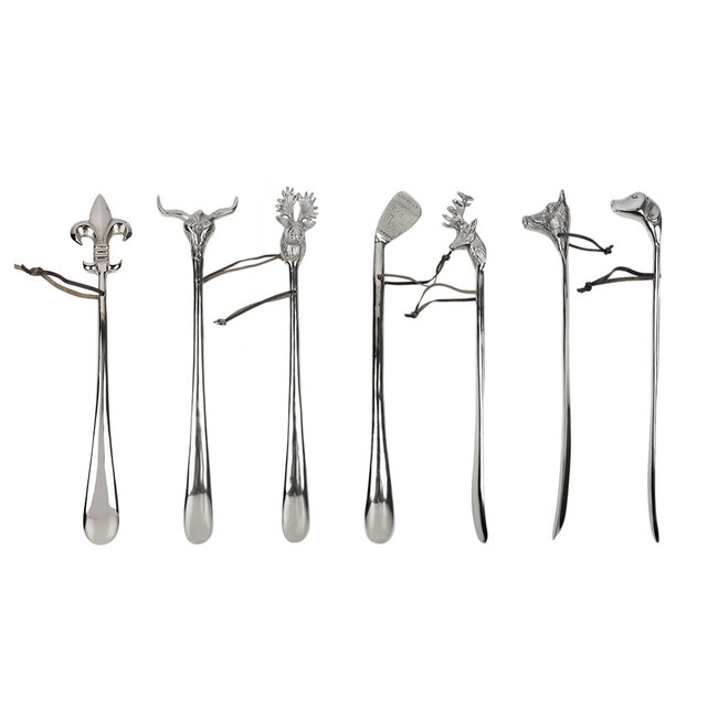 Mars & More schoenlepel schedel stier 55cm