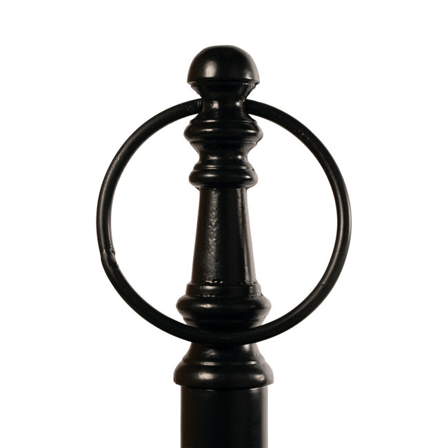 Mars & More etagère ovaal 3 lagen zwart 100cm