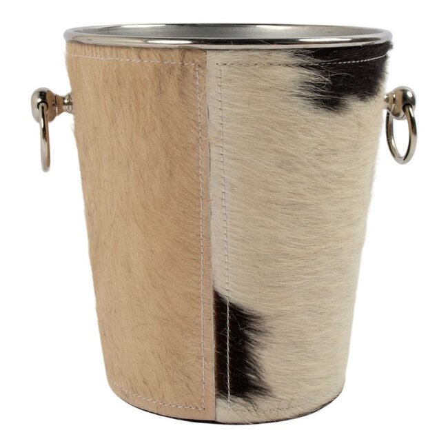 Mars & More wijnkoeler koe zwart/wit