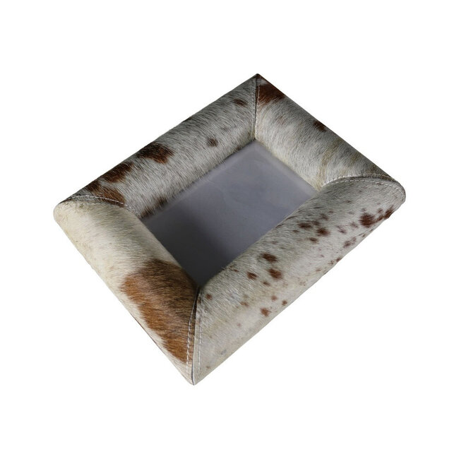 Mars & More fotolijst koe bol bruin/wit 15x10cm