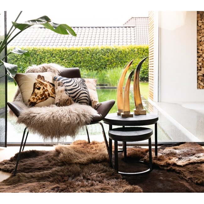 Mars & More kussen fluweel jungle zebra 45x45cm*