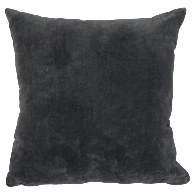 Mars & More kussen fluweel romantisch bloem met steel 45x45cm