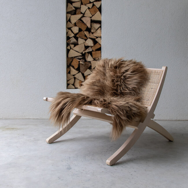 Mars & More schapenvacht ijsland roest 100-110cm