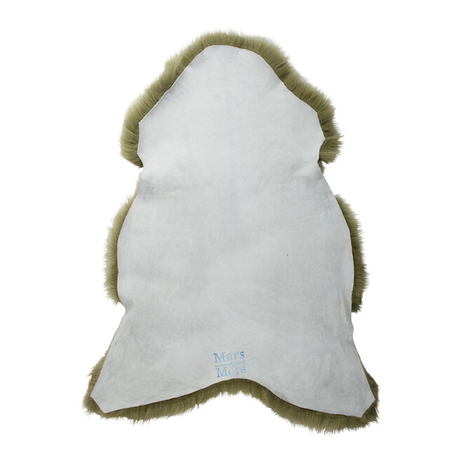 Mars & More schapenvacht ijsland olijfgroen 100-110cm