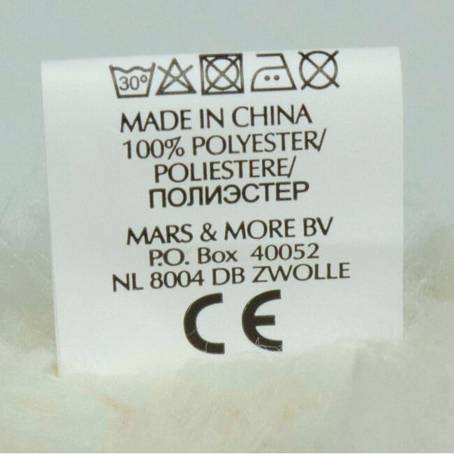 Mars & More knuffel funky schaap 20cm