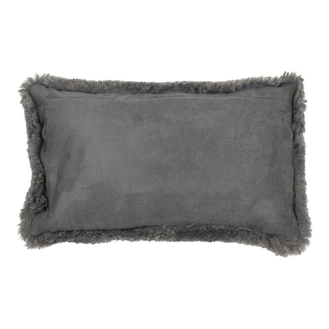 Mars & More kussen nieuw zeeland schaap grijs 30x50cm