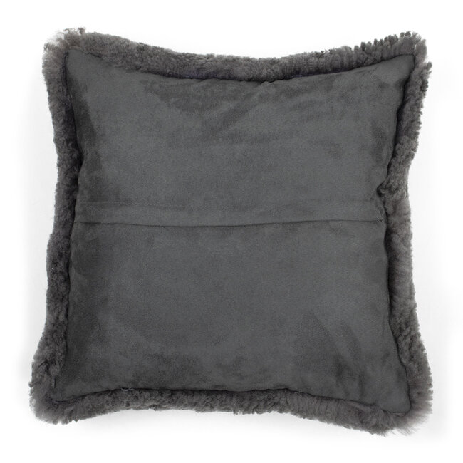 Mars & More kussen nieuw zeeland schaap grijs 40x40cm