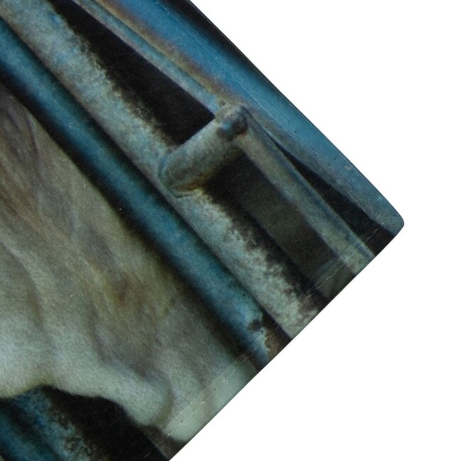 Mars & More deurmat kalfjes in stal 75x50cm