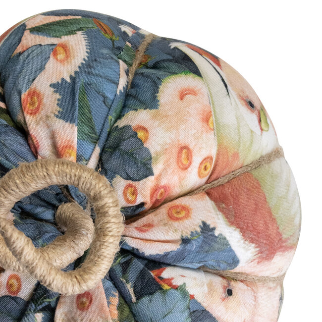 Mars & More handgemaakt decoratie fleury pompoen kaketoe medium