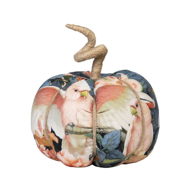 Mars & More handgemaakt decoratie fleury pompoen kaketoe small