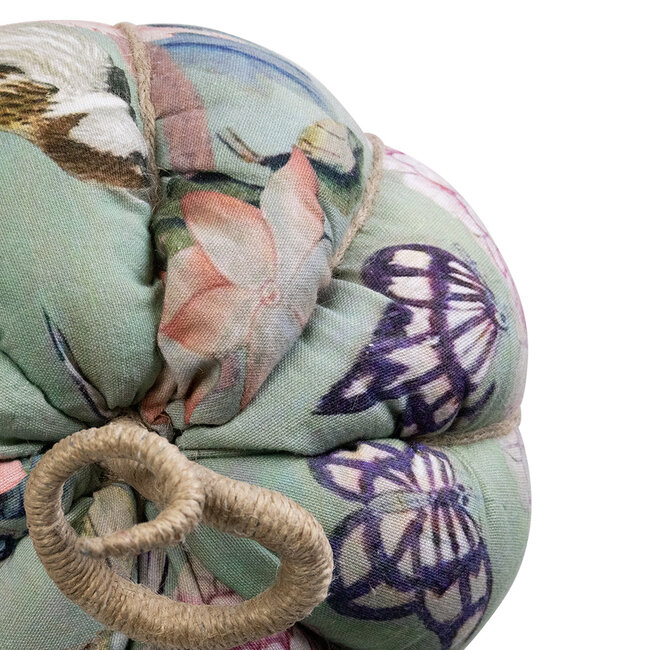 Mars & More handgemaakt decoratie fleury pompoen vlinders medium