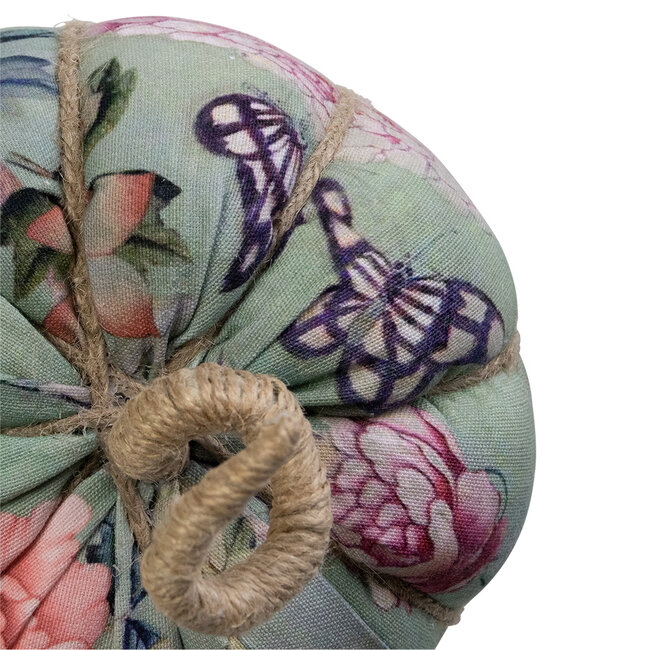 Mars & More handgemaakt decoratie fleury pompoen vlinders small