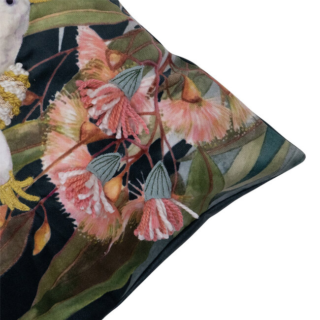 Mars & More handgemaakt half kussen fleury kaketoes 30x50cm