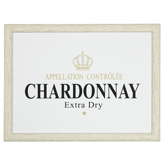 Mars & More schootkussen wijn chardonnay wit 43cm