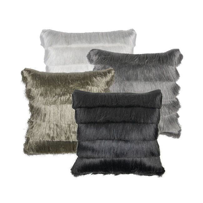 Mars & More kussen franjes goud 45x45cm