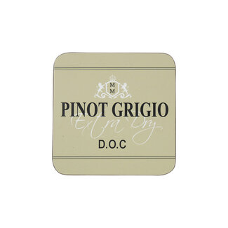 Mars & More onderzetter wijn pinot grigio beige 10x10cm (6)