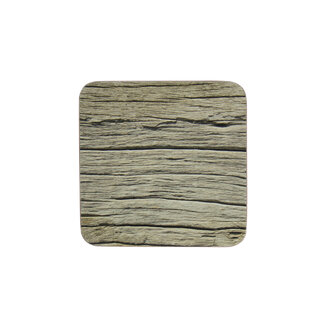 Mars & More onderzetter oud hout 10x10cm (6)*