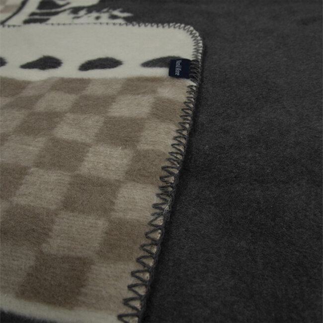 Mars & More plaid bos grijs xl 150x200cm