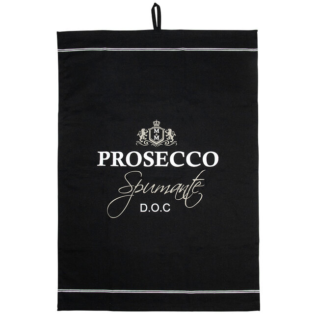 Mars & More theedoek wijn prosecco 50x70cm