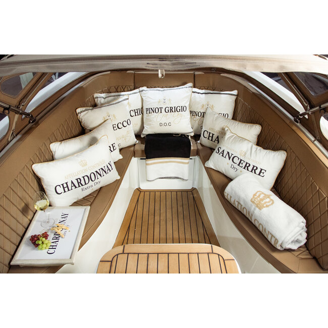 Mars & More kussen wijn sancerre wit 40x60cm