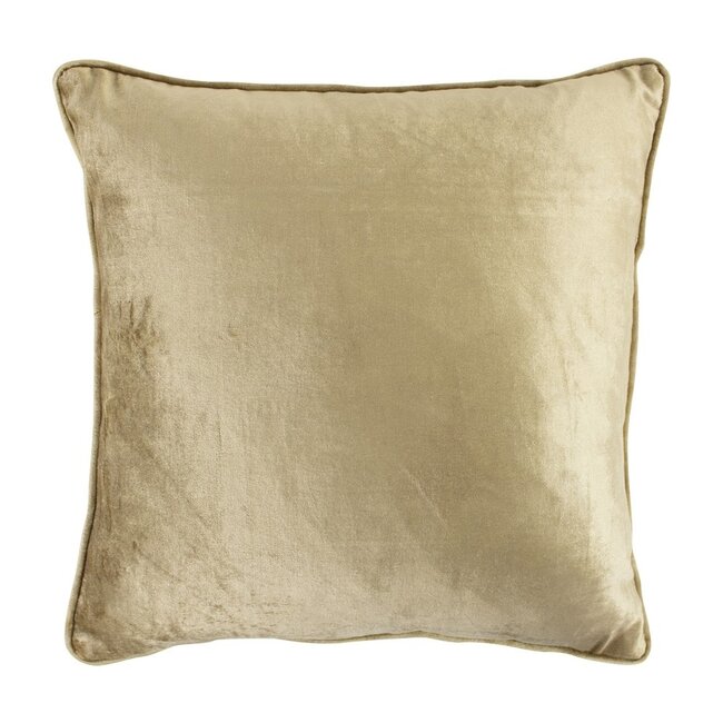 Mars & More kussen fluweel goud 45x45cm