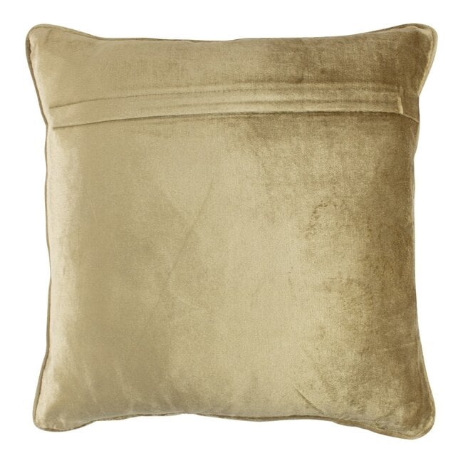 Mars & More kussen fluweel goud 45x45cm