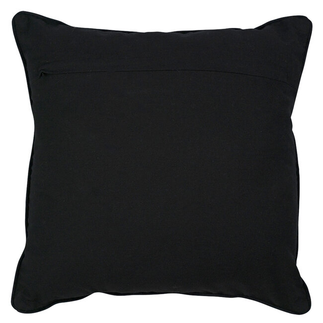 Mars & More *kussen fluweel zwart zebra 45x45cm*