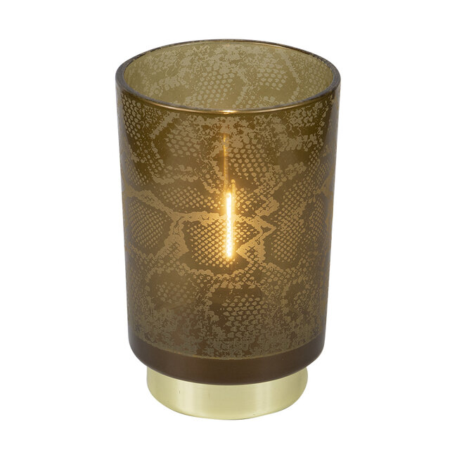 Mars & More led tafellamp slang bruin 20cm 3V  (excl. 2xAAA)*