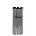 Mars & More *windlicht cilinder zilver visgraat breed medium 30cm*