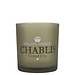 Mars & More Theelichthouder wijn chablis taupe small 8cm