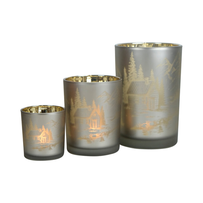 Mars & More Theelichthouder konijn brons large 18cm