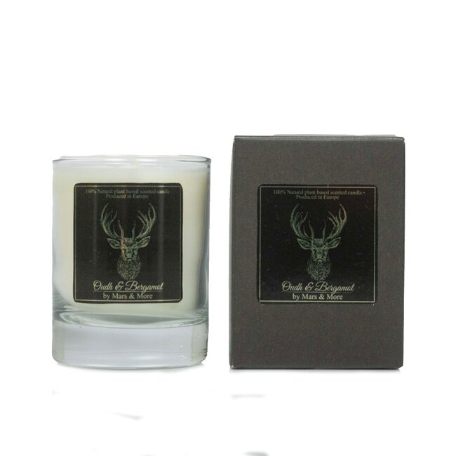 Mars & More geurkaars oudh bergamot h9 d8
