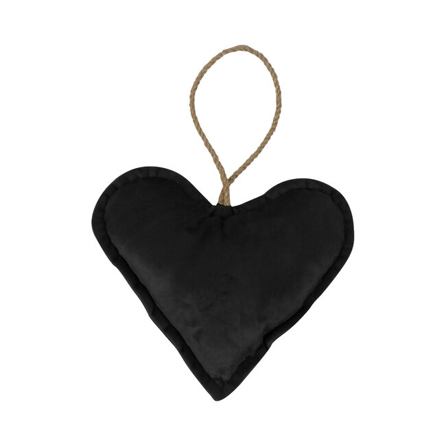 Mars & More hangdecoratie hart zwart